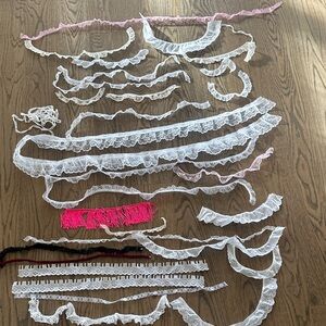 Bundle of Lace and Trim Great for Crafting
